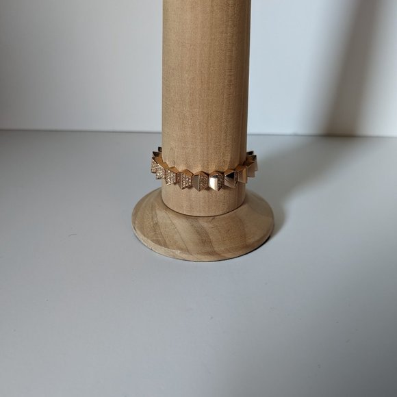 Rose Gold, Glitzy Fossil Bracelet - Picture 3 of 5